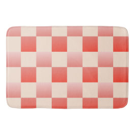 Alfombrilla De Baño Gradiente de gradiente de barrido de coral control