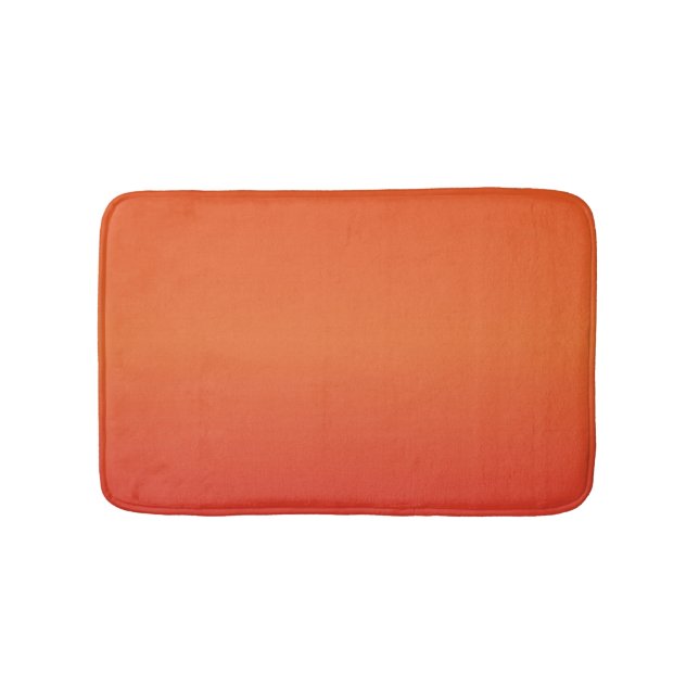Alfombrilla De Baño Gradiente de puesta de sol (Anverso)