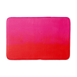 Alfombrilla De Baño Gradiente de rosa y naranja 