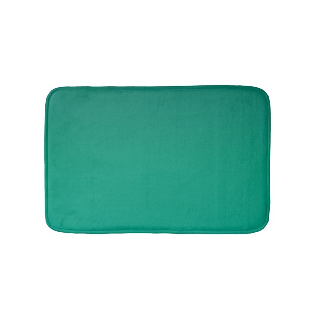 Alfombrilla De Baño Gradiente Verde Follaje (Anverso)