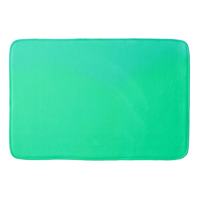 Alfombrilla De Baño Gradiente Verde Primavera (Anverso)