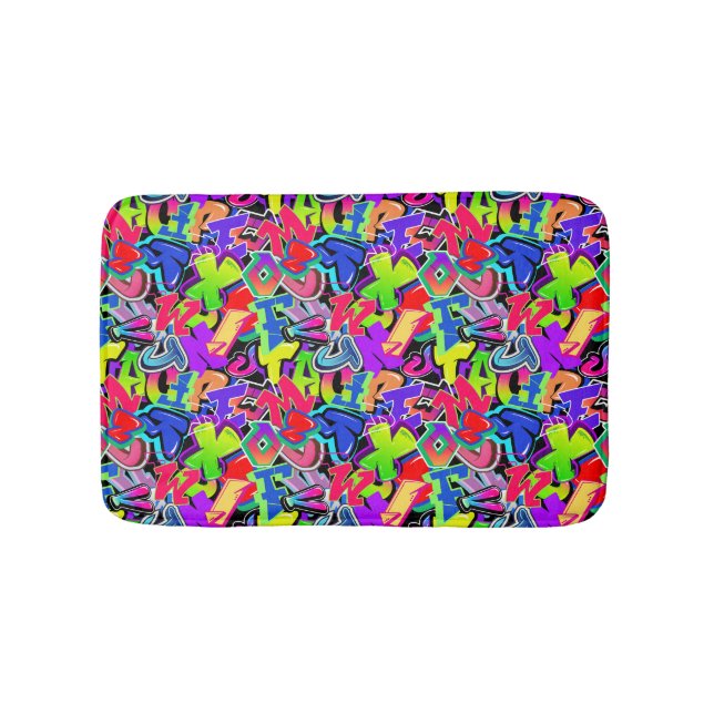 Alfombrilla De Baño Graffiti (Anverso)