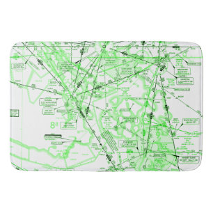 Alfombrilla De Baño Gráfico de aviación