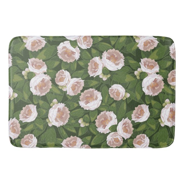 Alfombrilla De Baño Gran Bloom Camellia Charm (Anverso)