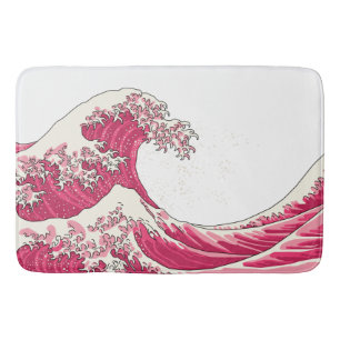 Alfombrilla De Baño Gran ola - bañador rosa