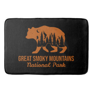 ALFOMBRILLA DE BAÑO GRAN PARQUE NACIONAL DE LAS GRANDES MONTAÑAS SMOKY
