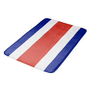Alfombrilla De Baño Gran tina de baño con bandera de Costa Rica