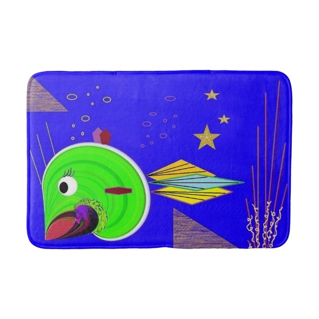 Alfombrilla De Baño Grasa de baño divertida para el pequeño (Anverso)