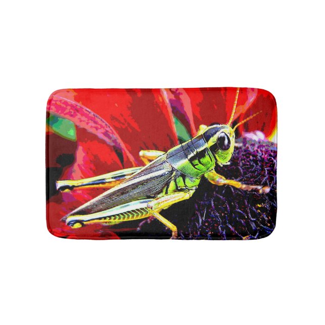 Alfombrilla De Baño Grasshopper Bath Mats (Anverso)