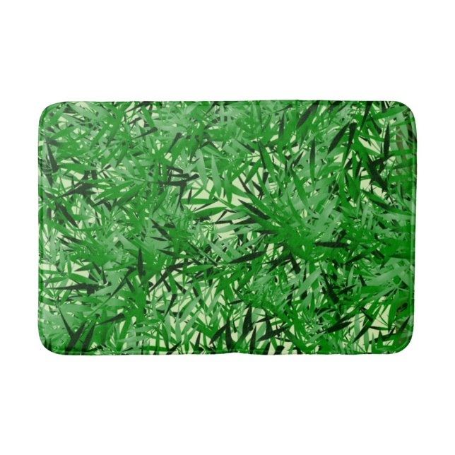 Alfombrilla De Baño Green Fern Bath Mat (Anverso)