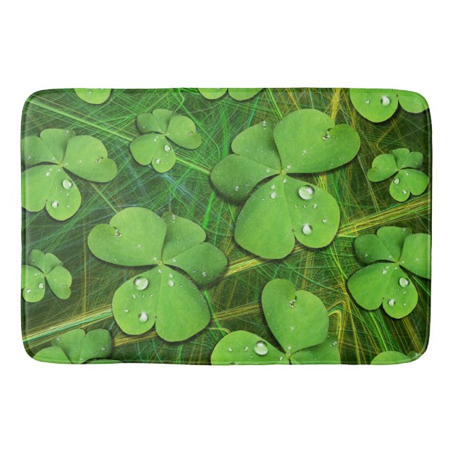 Alfombrilla De Baño Green Shamrock St Patrick's iPhone 5 Funda-Mate (Anverso)