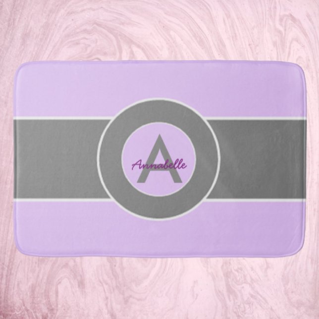 Alfombrilla De Baño Gris morado claro (Subido por el creador)