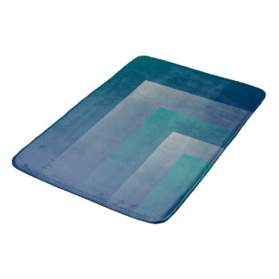 Alfombrilla De Baño Gris verde azulado de la marina de guerra
