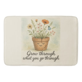 Alfombrilla De Baño Grow Through What You Go Through