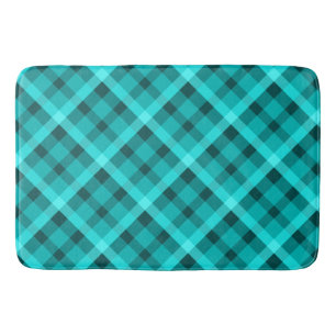 Alfombrilla De Baño Guay Elegante Turquesa Placa De Baño Grande