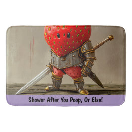 Alfombrilla De Baño Guerrero de fresa