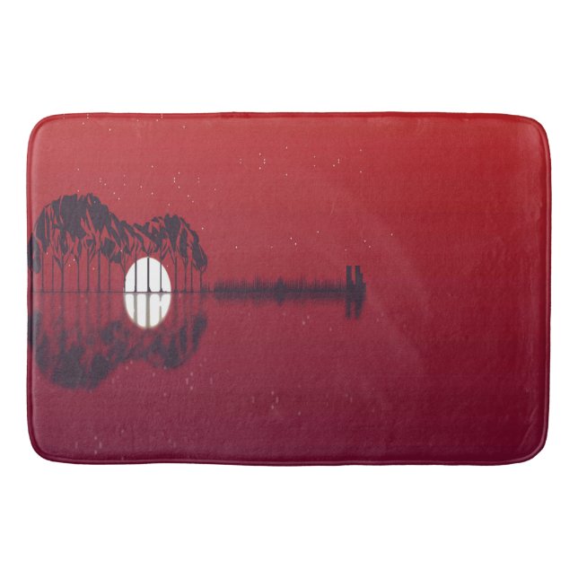 Alfombrilla De Baño Guitar Cove (Anverso)