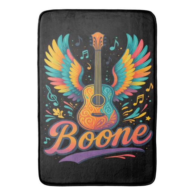 Alfombrilla De Baño Guitarra Boone (Frente vertical)