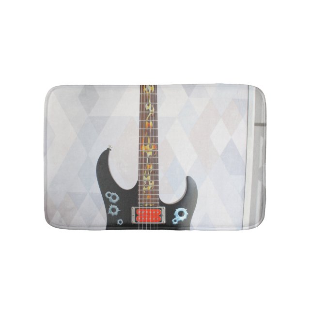 Alfombrilla De Baño Guitarra Cuta (Anverso)