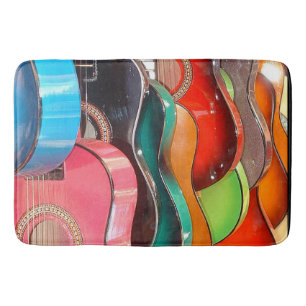 Alfombrilla De Baño Guitarras
