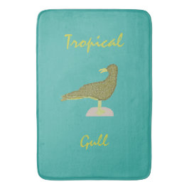 Alfombrilla De Baño Gull-Brown Tropical