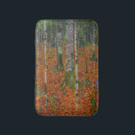 Alfombrilla De Baño Gustav Klimt - Birch Wood<br><div class="desc">Madera Birch - Gustav Klimt,  Oil on Canvas,  1903</div>