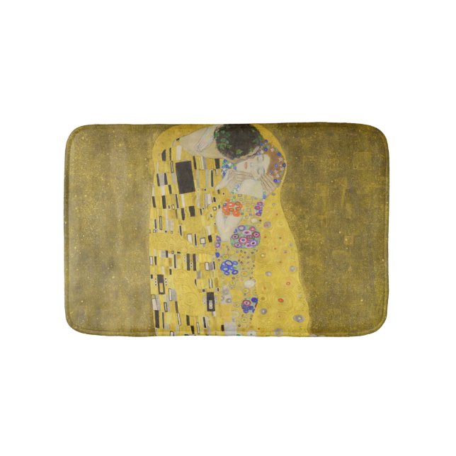 Alfombrilla De Baño Gustav Klimt - El beso (Anverso)