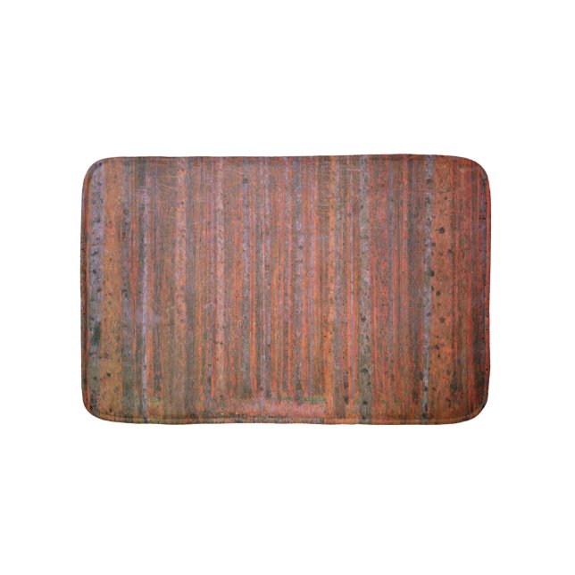 Alfombrilla De Baño Gustav Klimt Fir Forest Tannenwald (Anverso)