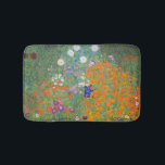 Alfombrilla De Baño Gustav Klimt Flor Jardín Naturaleza<br><div class="desc">Un bonito cuadro del jardín,  un cuadro clásico de Gustav Klimt,  llamado Cottage Garden,  o Bauergarten,  1907,  que se encuentra cerca de un jardín de flores,  un cuadro de flores de colores.</div>