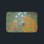 Alfombrilla De Baño Gustav Klimt Flor Jardín Naturaleza<br><div class="desc">Un bonito cuadro del jardín,  un cuadro clásico de Gustav Klimt,  llamado Cottage Garden,  o Bauergarten,  1907,  que se encuentra cerca de un jardín de flores,  un cuadro de flores de colores.</div>