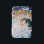 Alfombrilla De Baño Gustav Klimt - Madre e hijo<br><div class="desc">Madre e hijo (detalle de las tres edades de la mujer) - Gustav Klimt,  Oil on Canvas,  1905</div>