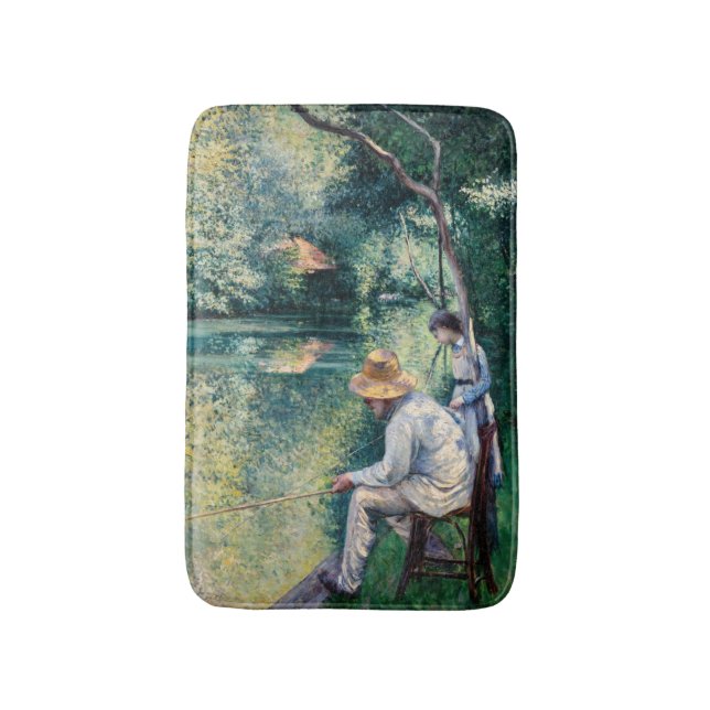 Alfombrilla De Baño Gustave Caillebotte - Angling (Frente vertical)