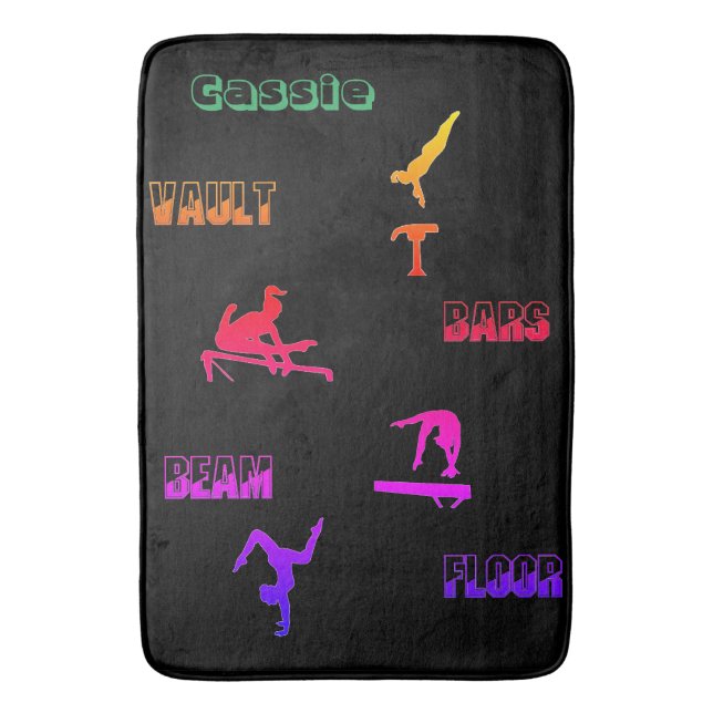 Alfombrilla De Baño Gymnastics Bath Mat (Frente vertical)