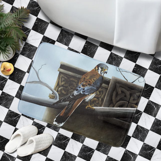 Alfombrilla De Baño Halcon Americano Celta Nudoso Fauna (Subido por el creador)