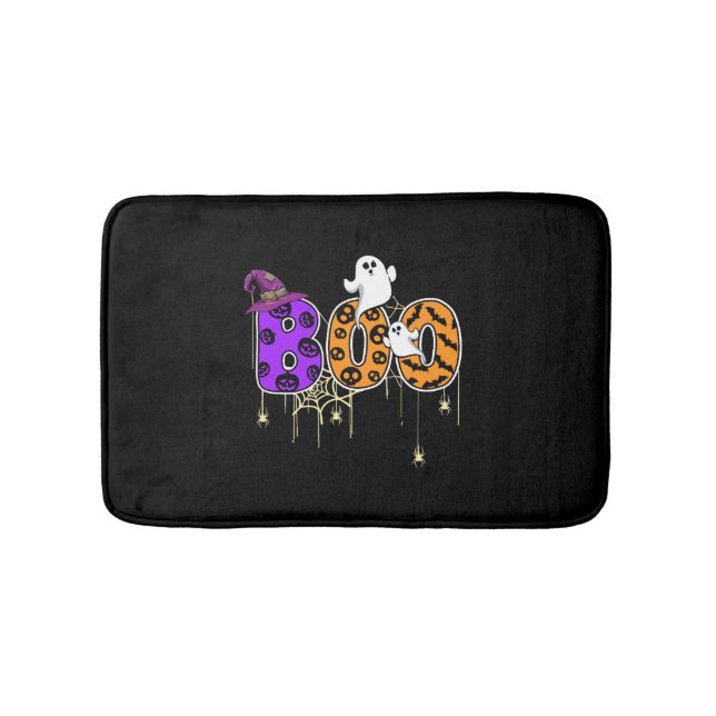 Alfombrilla De Baño Halloween Boo (Anverso)