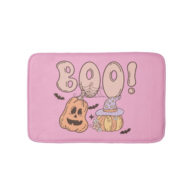 Alfombrilla De Baño Halloween Boo (Anverso)