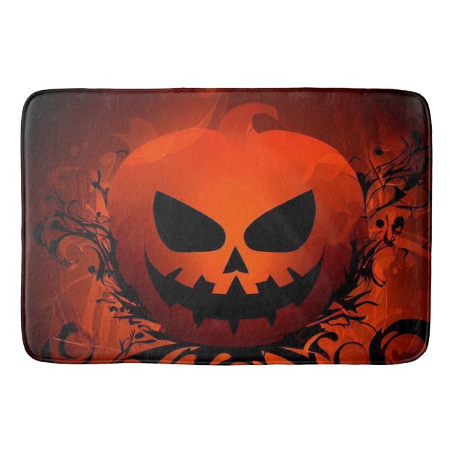 Alfombrilla De Baño Halloween/Calabaza/otoño/otoño (Anverso)