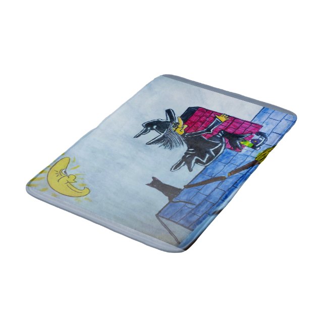 ALFOMBRILLA DE BAÑO HALLOWEEN CRASHED WITCH (Angular)