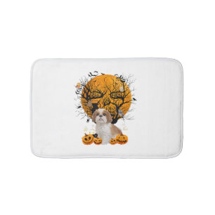 Alfombrilla De Baño Halloween de perros