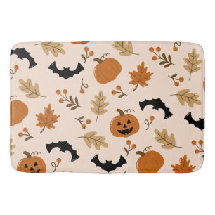 Alfombrilla De Baño Halloween espeluznante 
