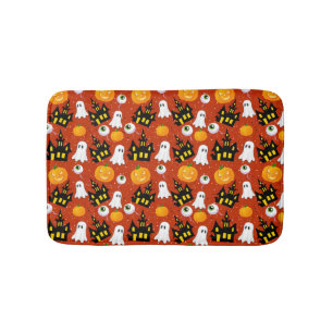 Alfombrilla De Baño Halloween espeluznante 