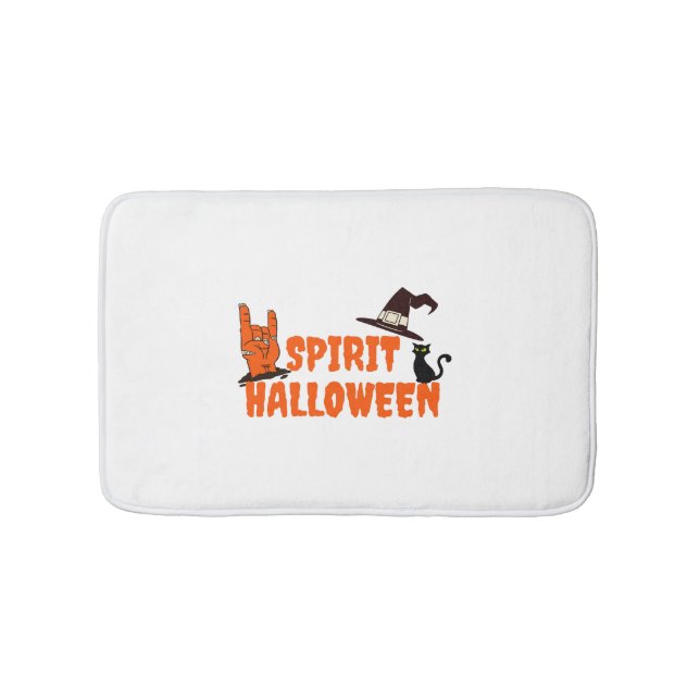 Alfombrilla De Baño Halloween espiritual (Anverso)