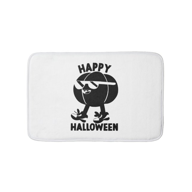 Alfombrilla De Baño Halloween Happy Halloween (Anverso)