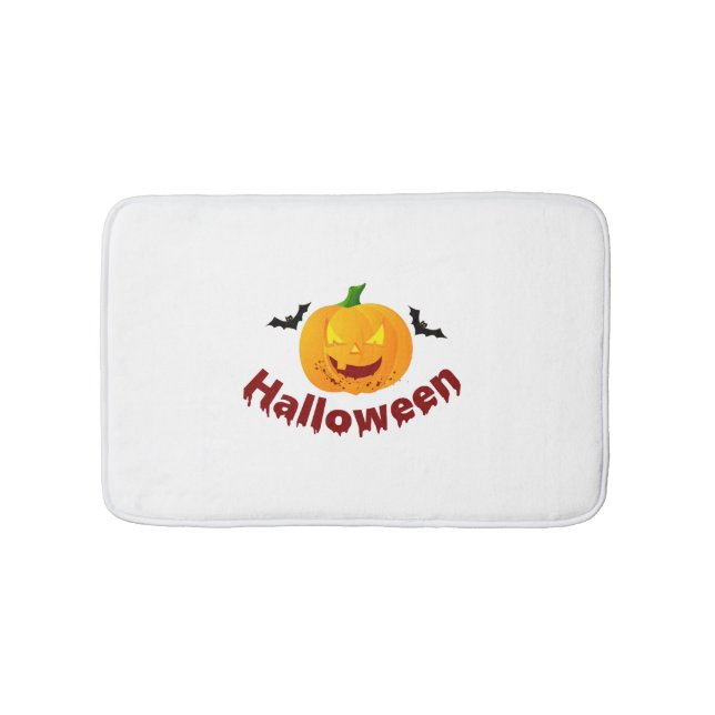 Alfombrilla De Baño Halloween sangriento (Anverso)