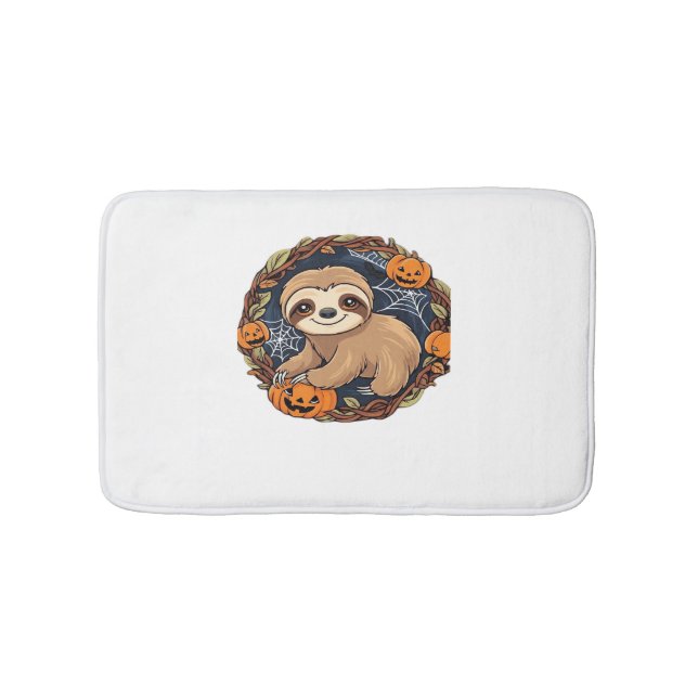 Alfombrilla De Baño Halloween, Sloth, 31 de octubre, clase de Acción d (Anverso)