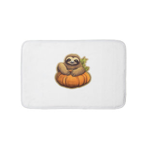 Alfombrilla De Baño Halloween temático espumoso camiseta sobredimensio