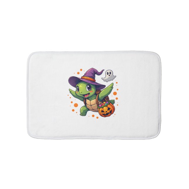 Alfombrilla De Baño Halloween Turtle Tortoise Costume Hombres Mujeres  (Anverso)