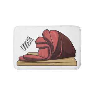 Alfombrilla De Baño Ham personalizado ilustracion