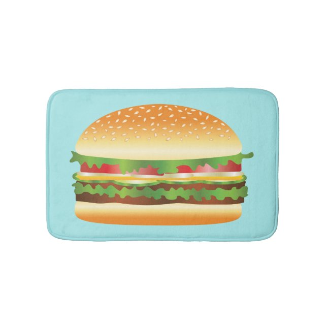 Alfombrilla De Baño Hamburger (Anverso)