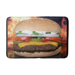 Alfombrilla De Baño Hamburguesa